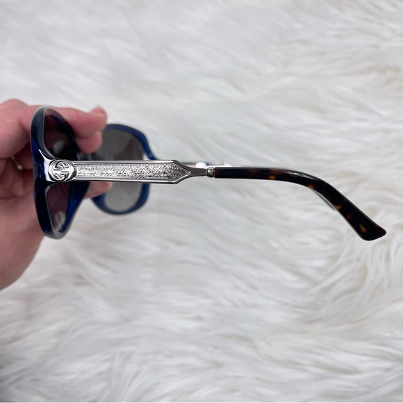 💯 Authentic Gucci GG0076SK Oversized Sunglasses - Picture 6 of 10